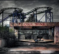 Abandoned theme park