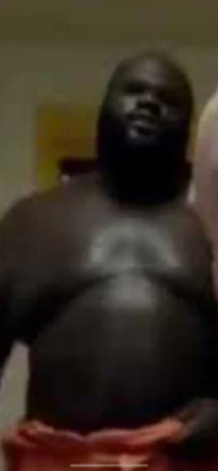Romantical black guy