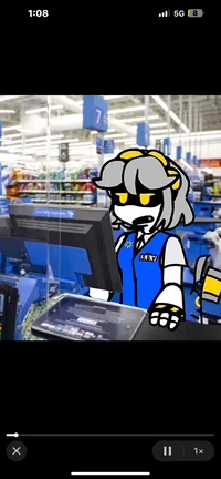 Walmart Worker
