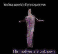 Toothpaste man