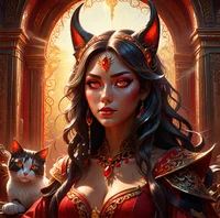 Demon Ruler Cat