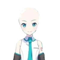 Hatsune Miku-Bald