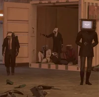 Brown Suit Cameraman