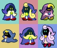 Paper Mario shamans