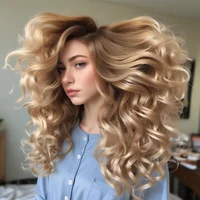 magic hair girl