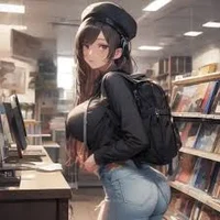 Library girl