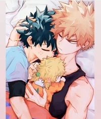 Deku et bakugo 