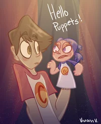 hello puppets- scout