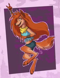 Wendy Corduroy fox 