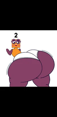 Numberblocks 2 booty