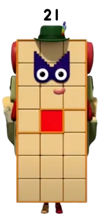 Numberblock 21
