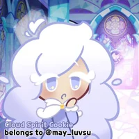 Cloud spirit cookie