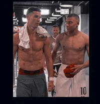 Ronaldo and Mbappé 