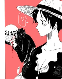 Monkey D Luffy-mujer