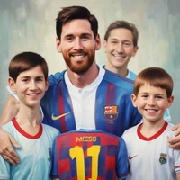 Lionel Messi Family 