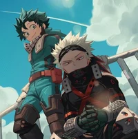 Bakugo and Deku 