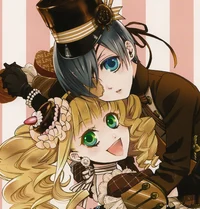 Ciel and Elizabeth 