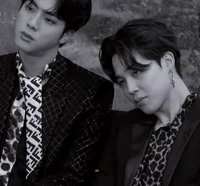 Jin and Jimin