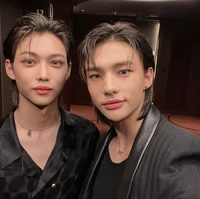 Hyunjin and Felix