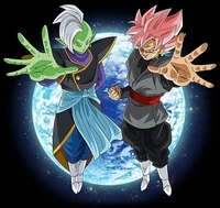 Goku Black and Zamas