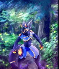 Protogen in da woods