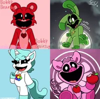 Smiling critter girl