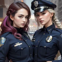 Two lesbian officers