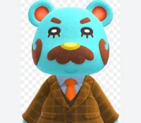 Beardo the blue bear