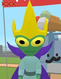 Silly alien king
