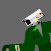 Green Camera-Woman