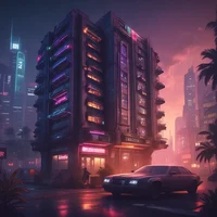 Cyberpunk Hotel