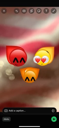 Emoji cat orange fam