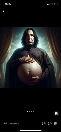 Preggo snape