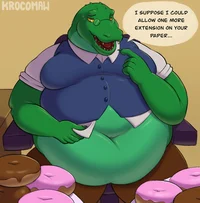 Fat alligator