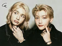 Hyunjin and Felix