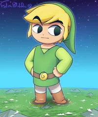 Giant Toon Link