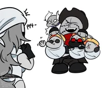 White hank x sheriff