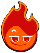 Fire spirit cookie
