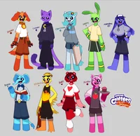 Smiling critters val