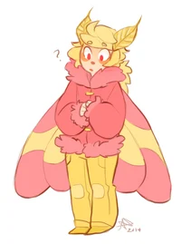 Rosy Maple Moth Guy