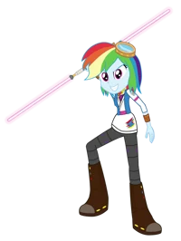 Rainbow dash jedi
