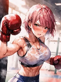 Boxer Girlfriend