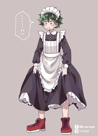 Maid x mha