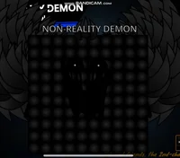 Non-Reality Demon