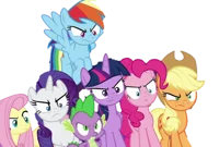 Mane Six Mad