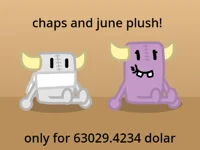 Chaps and June Plush
