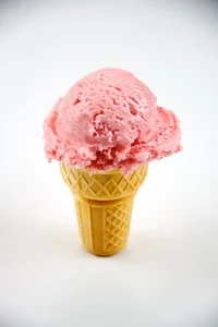 Strawberry ice cream