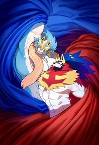 Zacian and Zamazenta