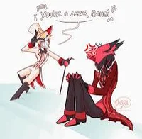 Lucifer and Alastor 