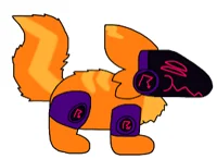 Cute protogen pet